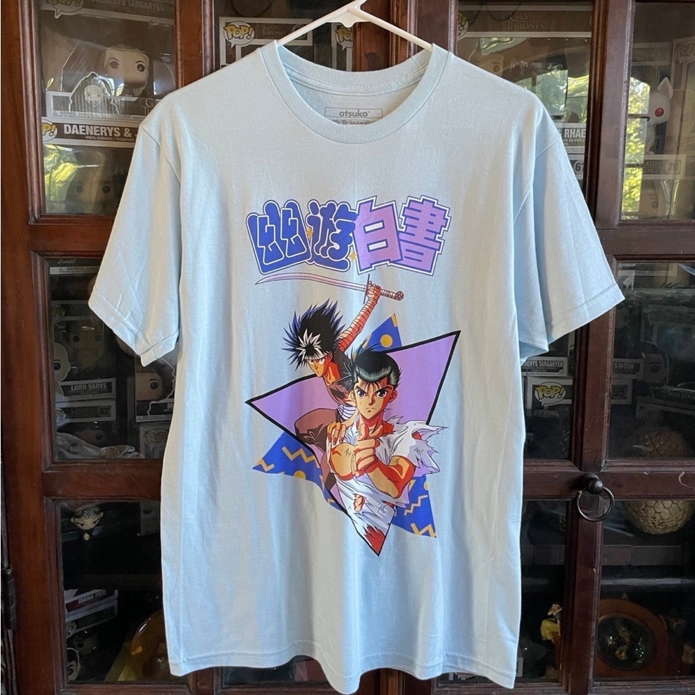 Yu Yu Hakusho yusuke and hiei anime shirt